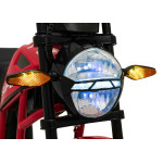 Elektrická motorka SUPERMOTO 24V - červená